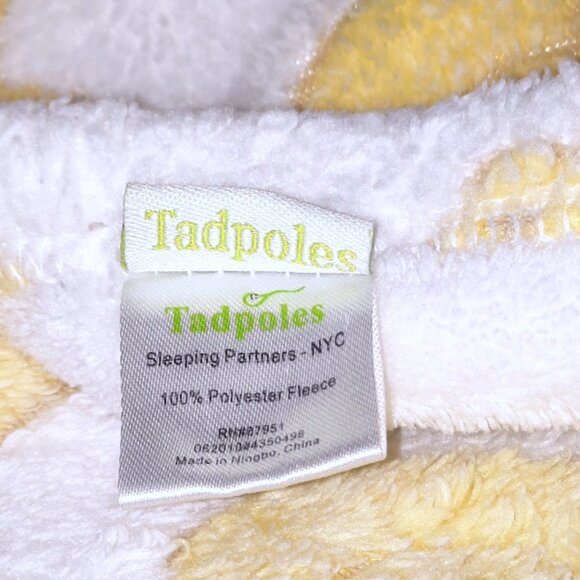 Tadpoles Yellow Bear Security Lovey Blanket 30" X 39" - Picture 6 of 6